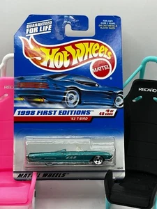 Vintage Hot Wheels 1998 First Editions #9 of 40 Cars '63 T-Bird Collector #644 - Picture 1 of 2