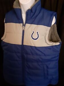 Indianapolis Colts Women's G-III Reversible Vest/Jacket Large or XL