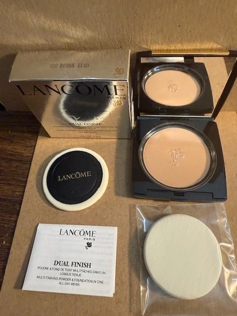 Lancôme Dual Finish Versatile Powder Makeup, Matte Bisque II - 0.67oz