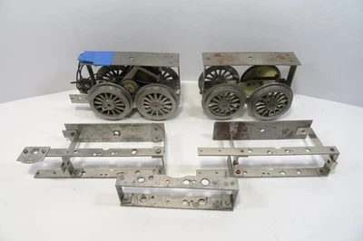 Lionel #42 Parts Lot 1913–23: Motor, Frames, Wheels, Axles, Switch – Estate Find - Image 1 of 4