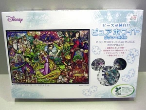 Disney Tangled Rapunzel Story stained glass 1000 pieces jigsaw puzzle - Picture 1 of 3