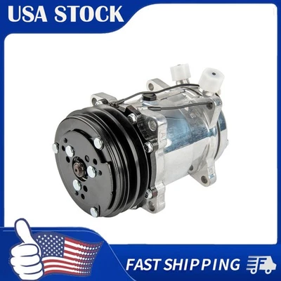 A/C ‎Air Conditioner Compressor w/ Clutch For 1987-1991 Jeep Grand Wagoneer - Image 1 of 4