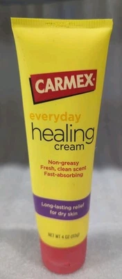 Carmex Healing Cream Non-greasy Lotion 9 Healing Ingredients 4oz DiscontinuedHTF - Image 1 of 3