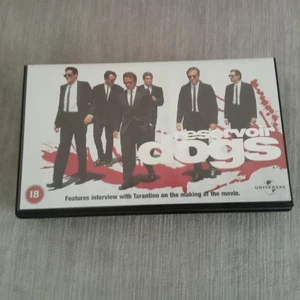 Reservoir Dogs Quentin Tarantino VHS - The Original Uncut Version Landscape Case - Picture 1 of 3