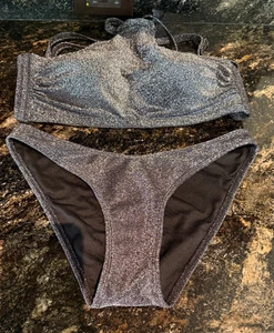 Wild Fable Bikini Top & Bottom Swim Set Bathing Suit - Top SZ X, Bottom SZ M - Picture 1 of 6