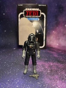 Star Wars Vintage Tie Fighter Pilot 100% mit Kartenrücken - Bild 1 von 6