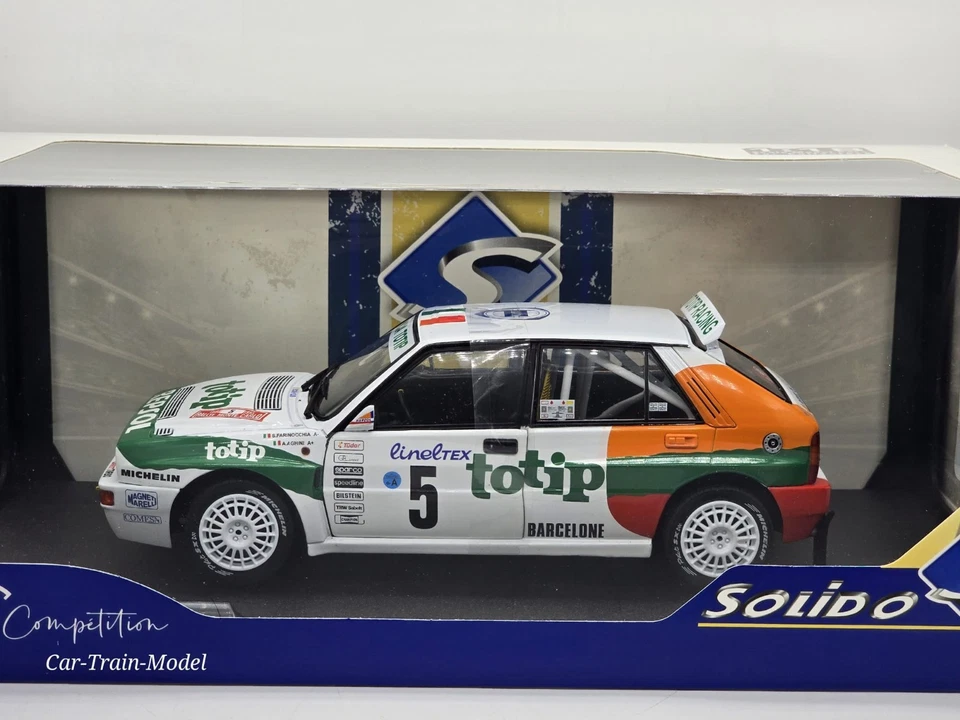 Lancia Delta HF Integrale Rallye Montecarlo 1993 - SOLIDO 1:18 - Immagine 1 di 1