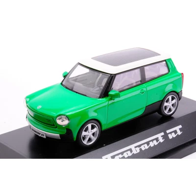 TRABANT NT GREEN 1:43 Herpa Auto Stradali Modellino Nuovo - Immagine 1 di 2