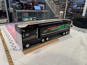 vintage 1991 Nylint Arctic Cat Snowmobile toy Semi Truck Skidoo RARE! - Picture 1 of 11