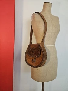 Bolso de Hombro Vintage Hecho a Mano México Años 70 (#66) - Imagen 1 de 15
