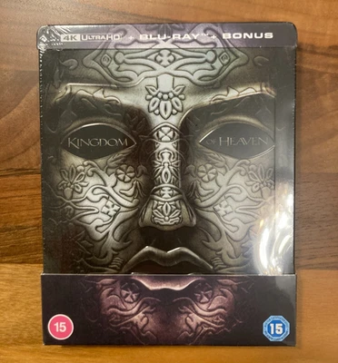 Kingdom of Heaven (2005) UK 4K UHD Blu-ray Steelbook - Brand New, P&P included. - Image 1 of 2