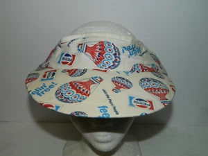 Visiera parasole regolabile Pepsi Cola Join the Pepsi People Feeling Free anni 70 - Foto 1 di 5