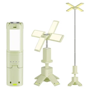 14000 mAh LED Campinglampe wiederaufladbare Tragbare Deform Camping Licht Latern - Bild 1 von 9