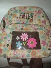 Thirty-One 31 Emily Organizing Backpack Laptop Diaper Preschool Bag Floral Purse