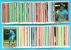 1981 Donruss - Pick One - Fill Your Set - #401-#600