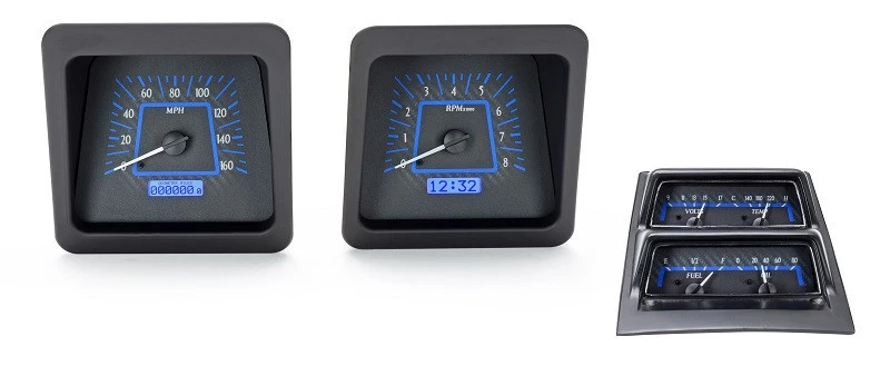 Dakota Digital 1969 Chevy Camaro Analog System w/ Console Gauges VHX-69C-CAC-C-B - Image 1 of 4