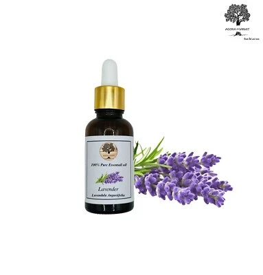 Aceite esencial de lavanda orgánico griego 100 % puro sin diluir Foto 1 de 4