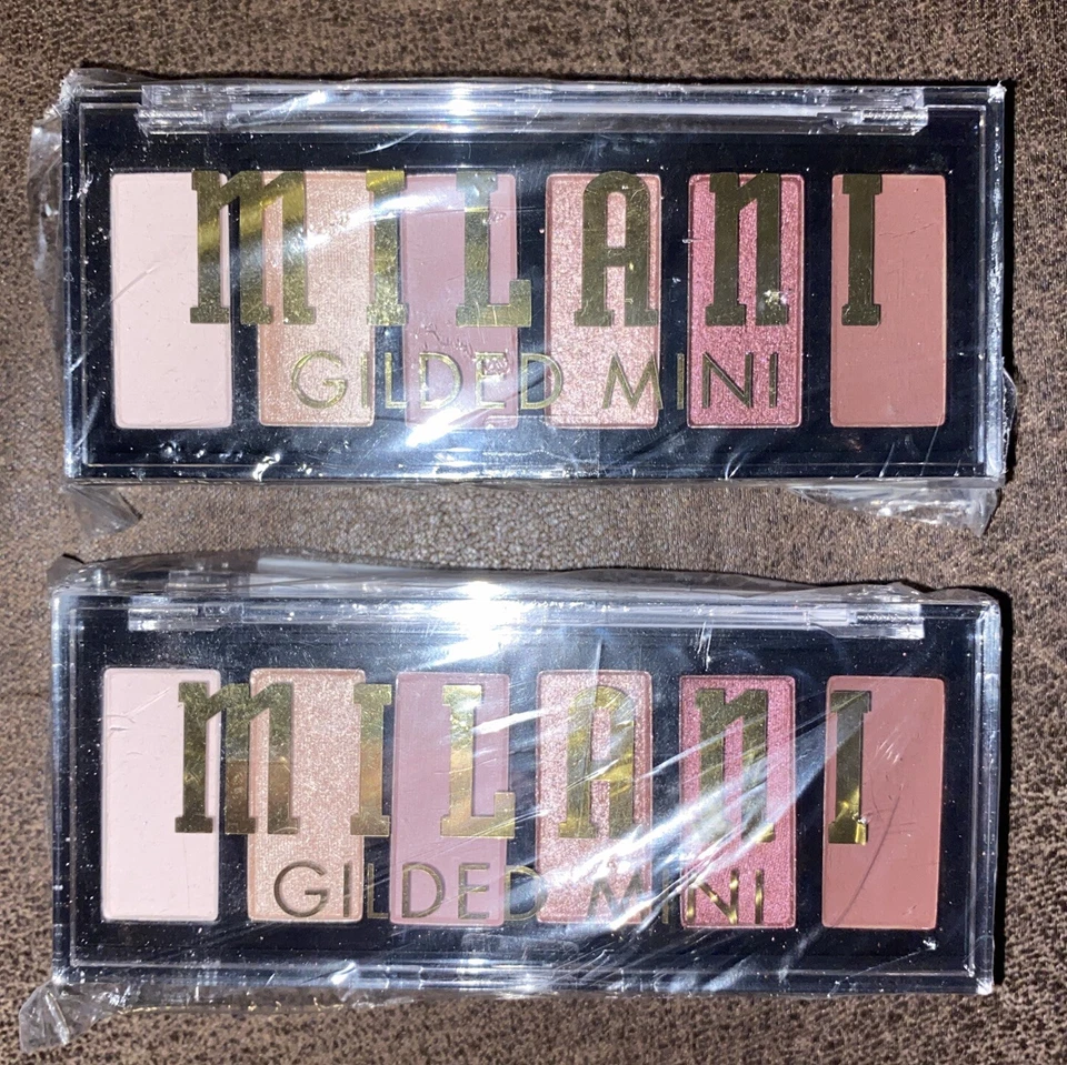 Milani GILDED MINI Eyeshadow Palette - 140 THE WINE DOWN- NEW/