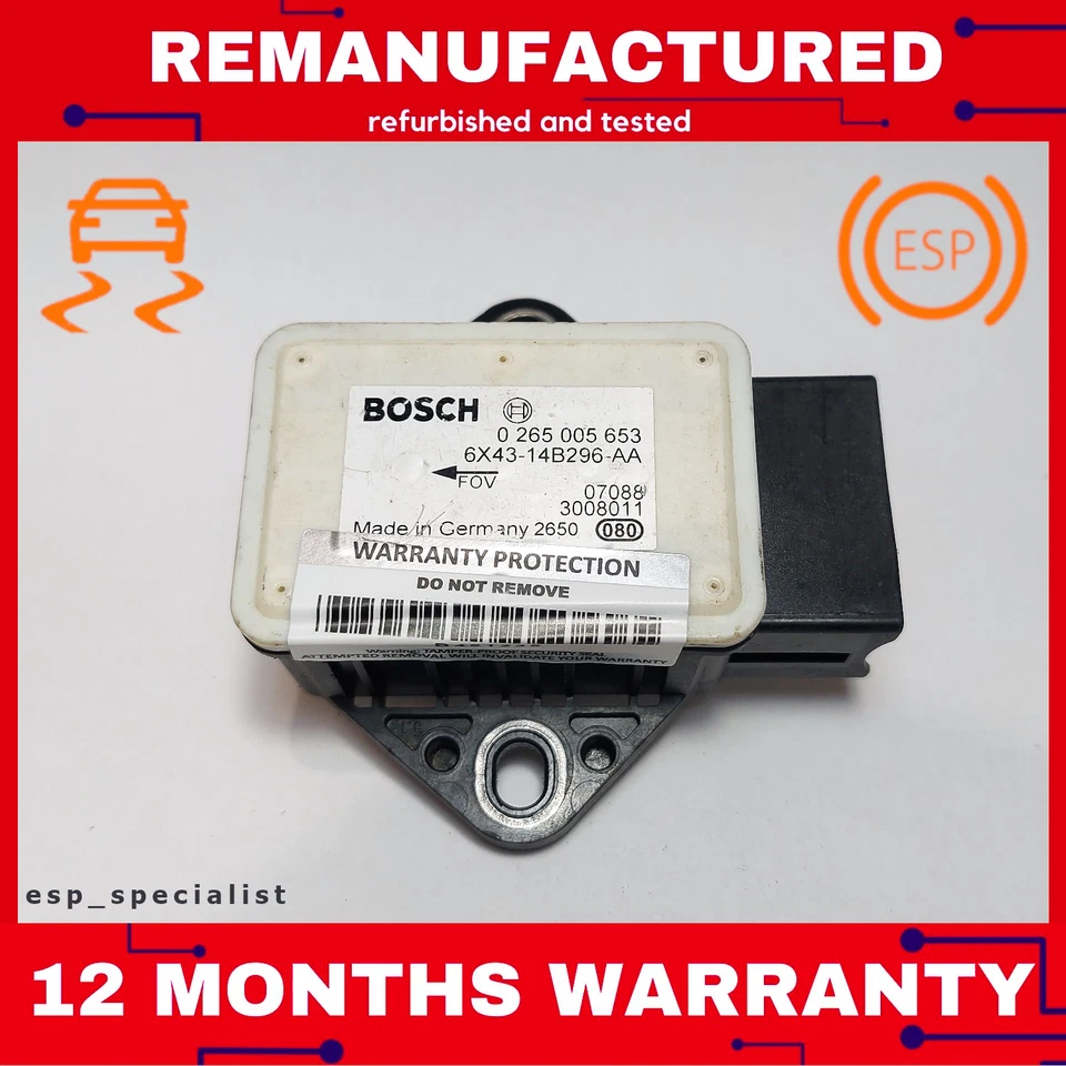 JAGUAR X-TYPE ESP SENSORE TASSO 0265005653, 6X4314B296AA - Immagine 1 di 3