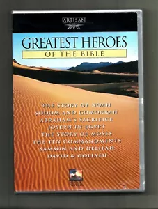 GREATEST HEROES OF THE BIBLE (2000, 2 DVD) 8 Stories: Christianity - Imagen 1 de 2