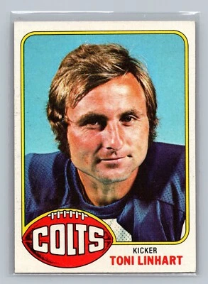 1976 Topps Toni Linhart #209 - Baltimore Colts - EX to NEAR MINT - Image 1 of 2
