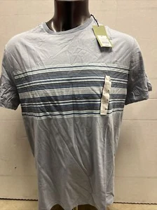 Camiseta Goodfellow Para Hombre Estándar Mangas Cortas - Azul Niebla Nueva con Etiquetas - Imagen 1 de 6