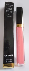 Chanel Rouge Coco Gloss 804 ROSE NAIF Moisturizing Glossimer Brand New In Box - Picture 1 of 1
