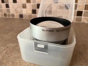 JVC GL-V1452U 1.4x Teleconversion Objektiv für Digitalkamera/Video 52mm I2-2(9) - Bild 1 von 6