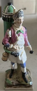 Antique Niderviller France French Porcelain Drink Vendor Figurine Niderville - Picture 1 of 9