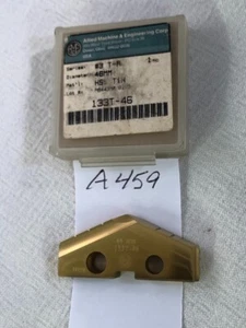 1 NEW 46 MM ALLIED SPADE DRILL INSERT BIT 133T-46 AMEC #3 T-A HSS TiN {A459} - Picture 1 of 3