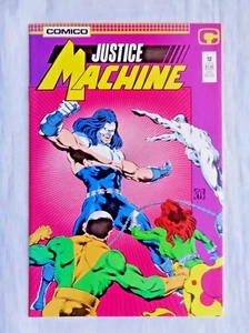 Justice Machine No 12 Diciembre 1987 Cómico The Comic Company Primera Impresión Casi Nuevo (9.4) - Imagen 1 de 8