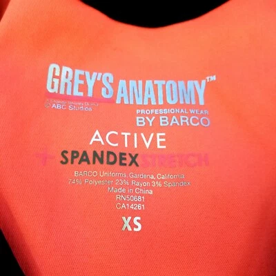 Grey's Anatomy Scrub Top Women's Steel Spark GVST003-STSP - Image 1 of 3