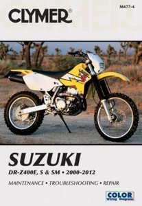 Suzuki DR-Z400E, S & SM Manual Motorcycle (00-12) Repair Manual (Paperback) - Picture 1 of 4