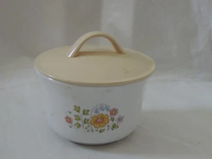 Corning Corelle MEADOW Pattern Covered Sugar Bowl - Picture 1 of 3
