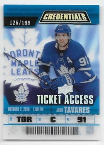 19/20 UD CREDENTIALS TICKET ACCESS ACETATE /199 (#TAAD-TASS) U-Pick From List - Picture 1 of 4
