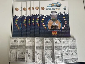 Panini Copa America 2011 Complete Sticker Set Messi Neymar + ***Album (NOT MINT) - Bild 1 von 2