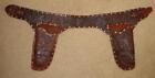 Late 1800's Fancy Carved & Studded Western Belt & Holsters - Fits Colt SA 45