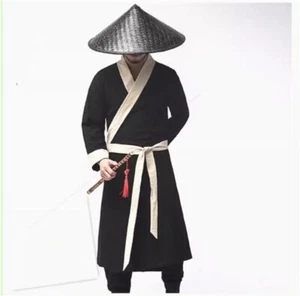 Men Ancient Chinese Hanfu Set Cosplay Costume Party Outfit for Men - Picture 1 of 10