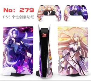fate grand order Anime Sony PS5 Playstation 5 Skin Aufkleber Schutzfolie Sticker - Picture 1 of 1