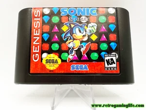 Carro de videojuegos Sonic Eraser Sega Genesis reproducción - Imagen 1 de 3