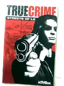 57617 Instruction Booklet - True Crime Streets Of LA - Sony PS2 Playstation 2 (2 - Picture 1 of 1