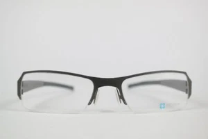 Meyer Eyewear Titanium Skara 47 13 140 Grey half Rim Glasses Frames New - Picture 1 of 4