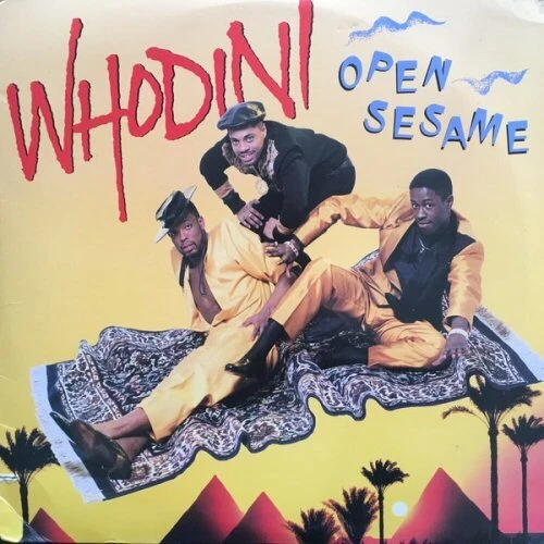 WHODINI - OPEN SESAME U.S. PROMO LP RECORD 1987 11 TRACKS - Image 1 of 1