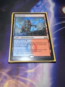 Mtg Singles - Steam Vents - Guilds of Ravnica - Rare - LP - Picture 1 of 1