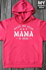 Mama Hoodie Funny Birthday Mothers Day Christmas Gift for Mom Mommy Sweatshirt - Picture 1 of 9