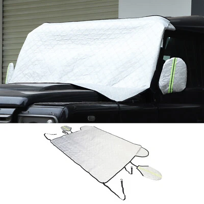 Крышка ветрового стекла автомобиля защита от мороза снега для Land Rover Defender 2004-18 - Изображение 1 из 4