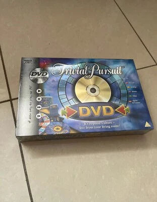 Trivial Pursuit DVD TV Games Family Board Game Edition  New Sealed 1800 Question - Image 1 of 4