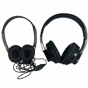 Cyber Acoustics HE-200 Stereo Headphones H3-200 With TRINITY MU01041 BT Set Both - Picture 1 of 11