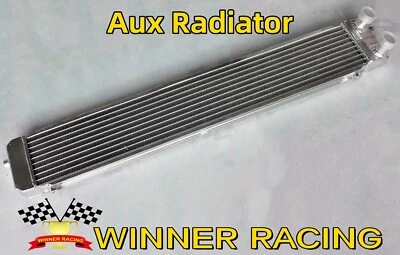 Fit AUDI 200 20V TURBO C3 QUATTRO 3B 1989-1991 Aluminum AUX Radiator Foto 1 de 4