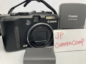 READ Excellent Canon PowerShot G9 Black 12.1 MP Compact Digital Camera 0539 - Picture 1 of 21